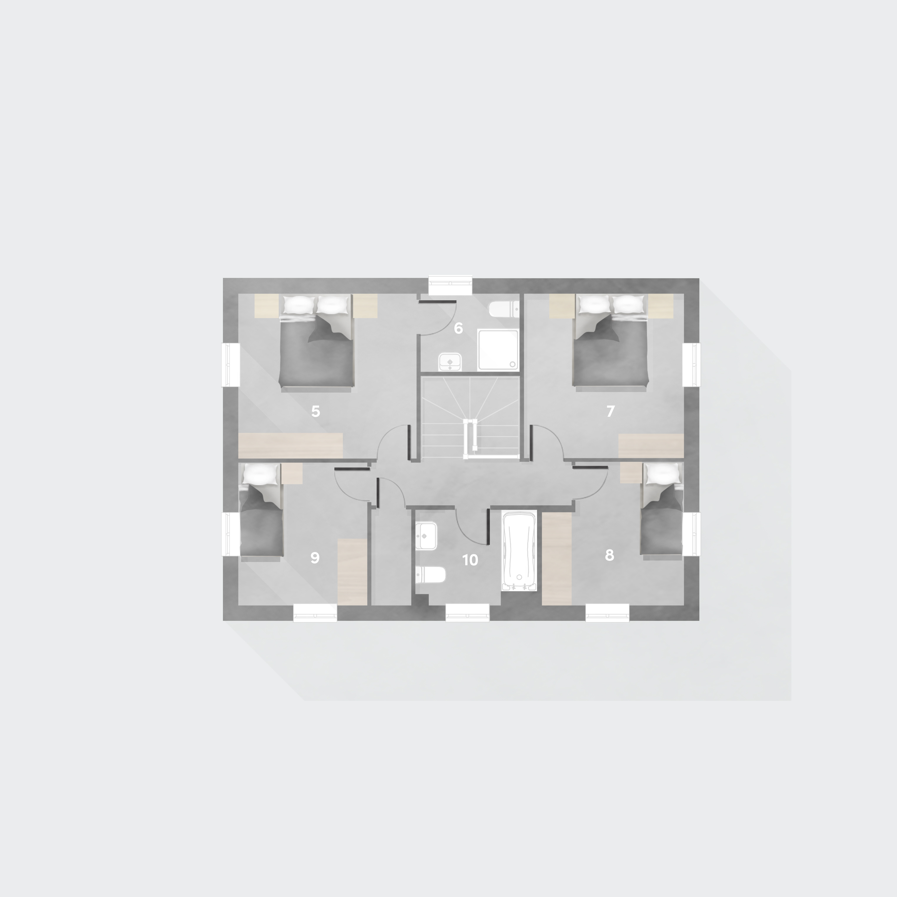 4 Bedroom Homes in Hull The Bologna at Attraction by Strata